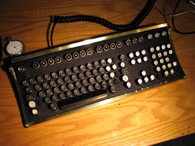 Steampunk Keyboard Mod